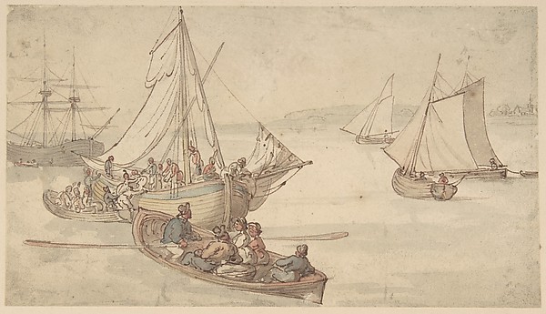Thomas Rowlandson, Ships and Sailors
