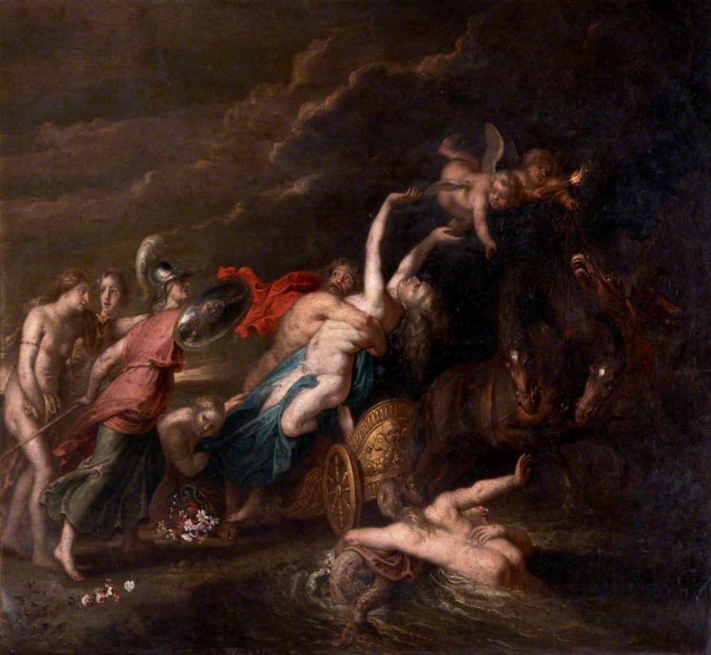 Willem van Herp, The Rape of Proserpine (after Rubens)