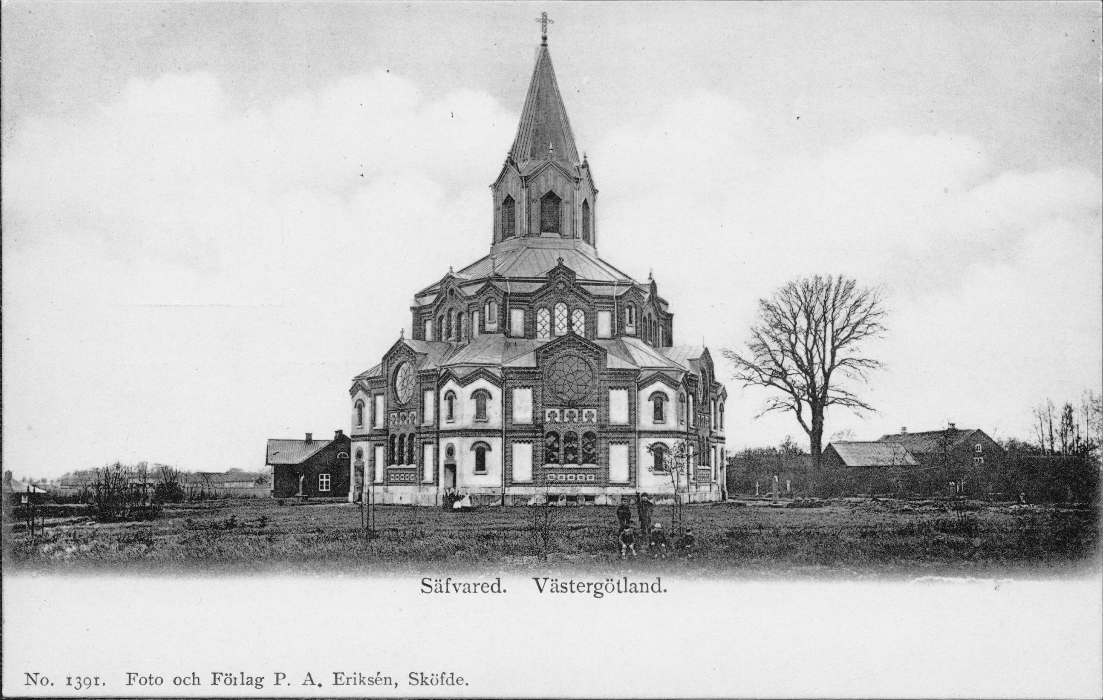 P. A. Eriksén, Sävare kyrka