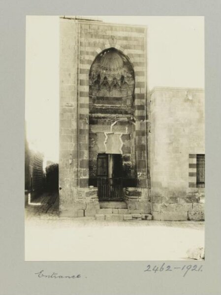 K.A.C. Creswell, The Entrance Portal of the Mosque of al-Saffahiyya, Aleppo