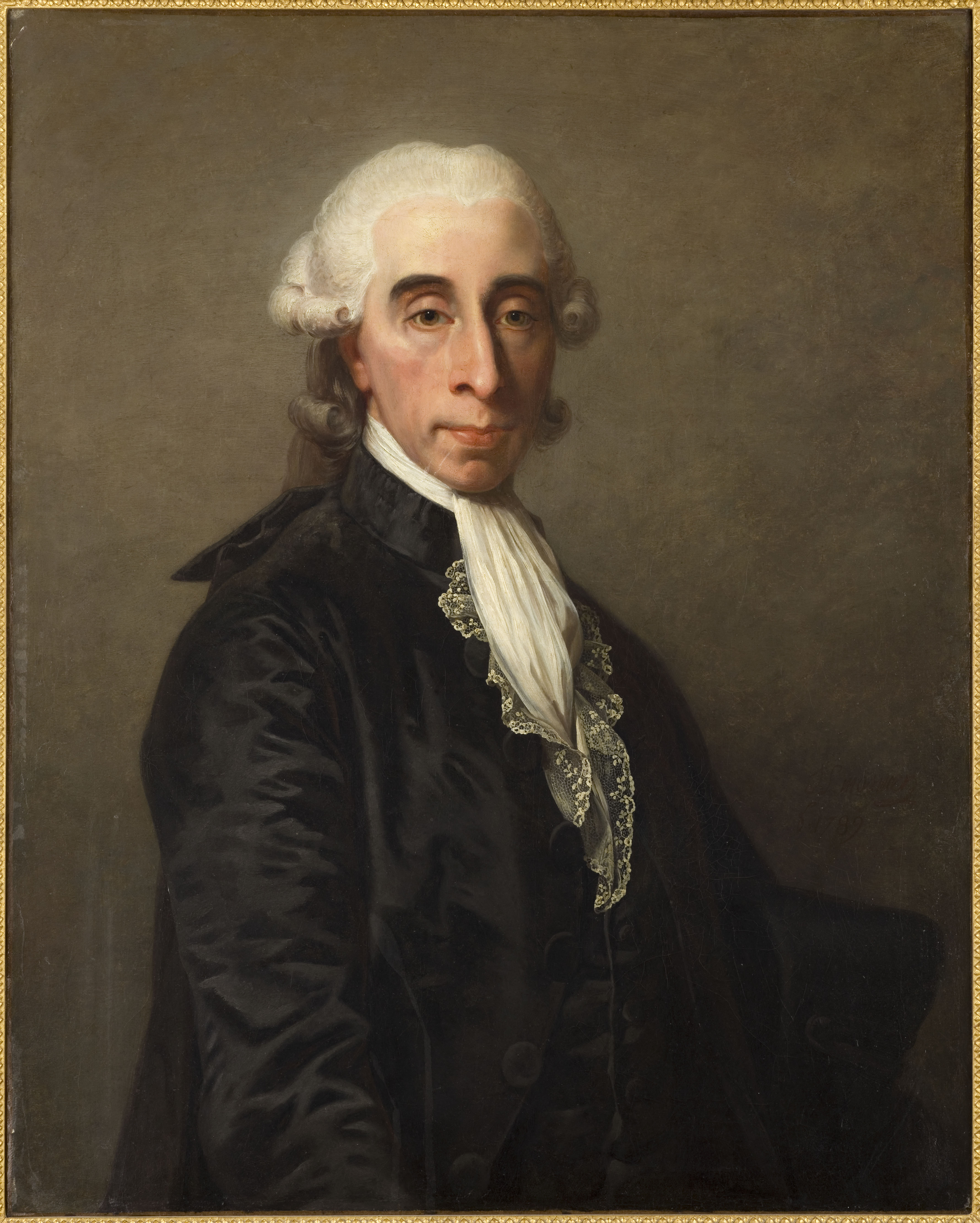 Jean-Laurent Mosnier, Portrait de Jean-Sylvain Bailly (1736-1793), savant et homme politique, maire de Paris de 1789 à 1791