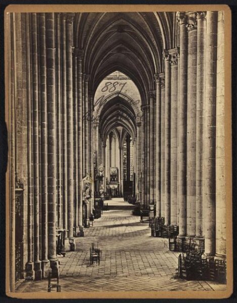 Francis Frith, Amiens Aisle Nave