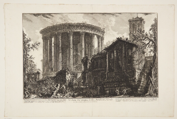 Giovanni Battista Piranesi, Sibylla-templet i Tivoli