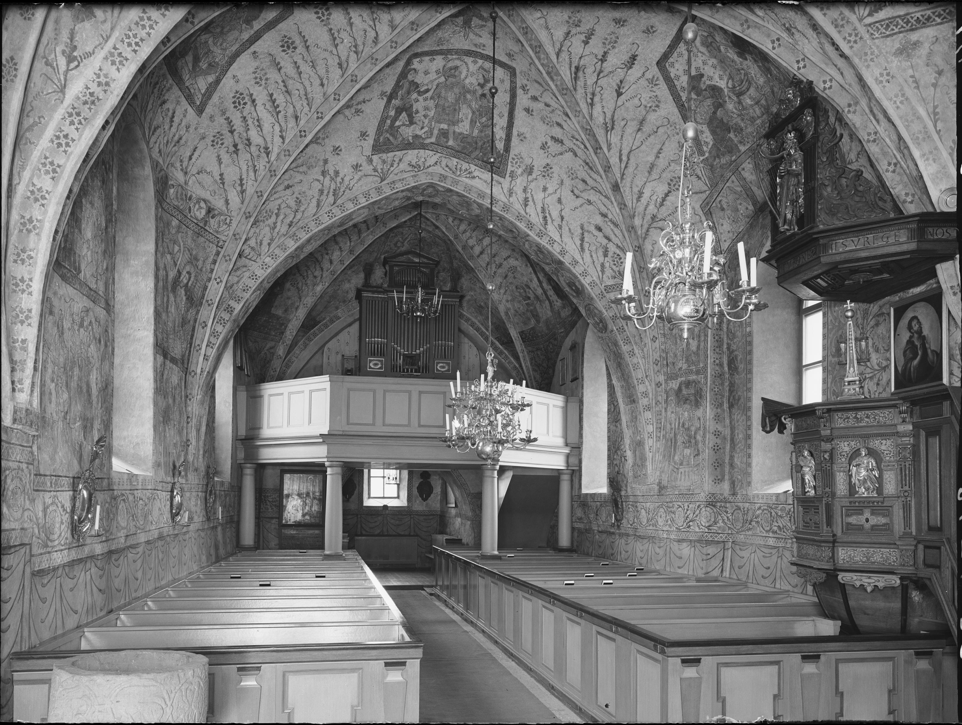 Nils Lagergren, Sånga kyrka