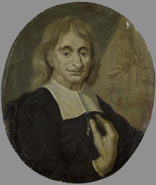 Arnoud van Halen, Portrait of Balthasar Bekker, Clergyman and Man of Letters in Amsterdam