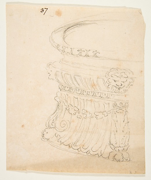 Anonymous, French, 18th century, Design for a Vessel