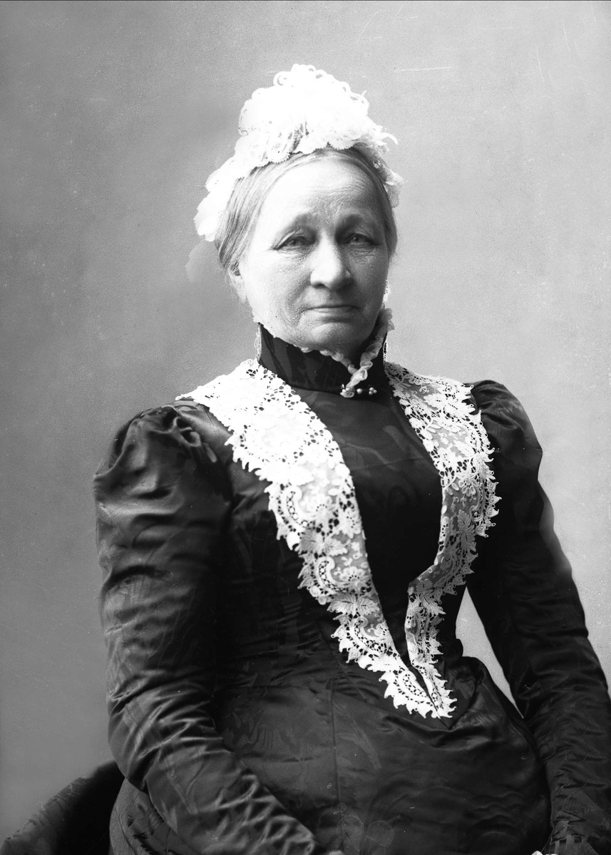Gustav Borgen, Portrett, fru Wilhelmine Schibbye.