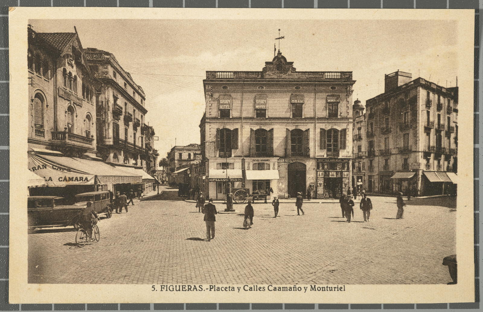 Desconegut, 5 Figueras.-Placeta y Calles Caamaño y Monturiel