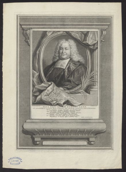 Jacob Houbraken, Portrait of Taco Hajo van den Honert