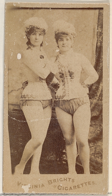 Allen & Ginter, From the Actors and Actresses series (N45, Type 5) for Virginia Brights Cigarettes