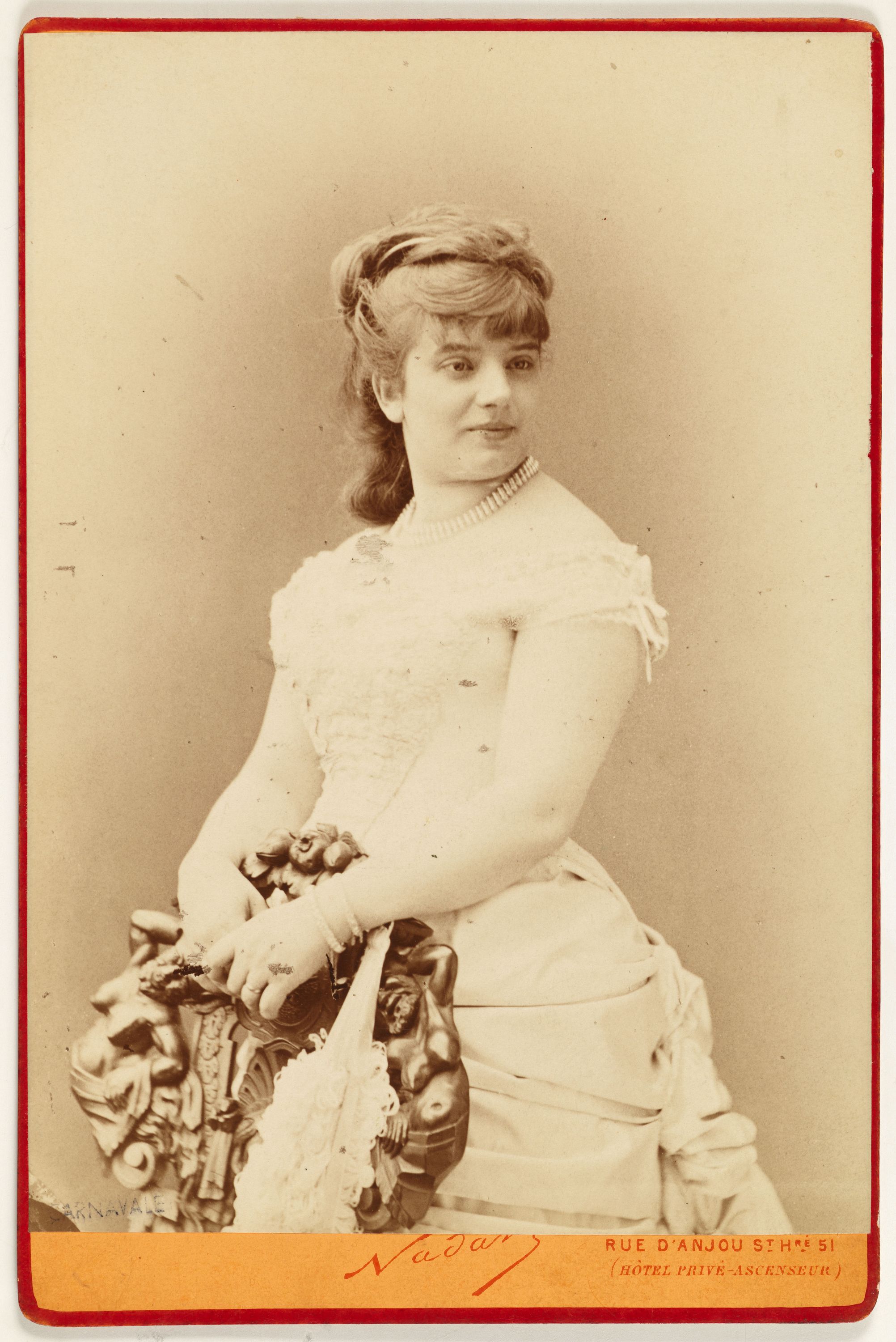 Atelier Nadar, Portrait de Croizette (Sophie, Alexandrine, Croizette dite), (1847-19?), actrice