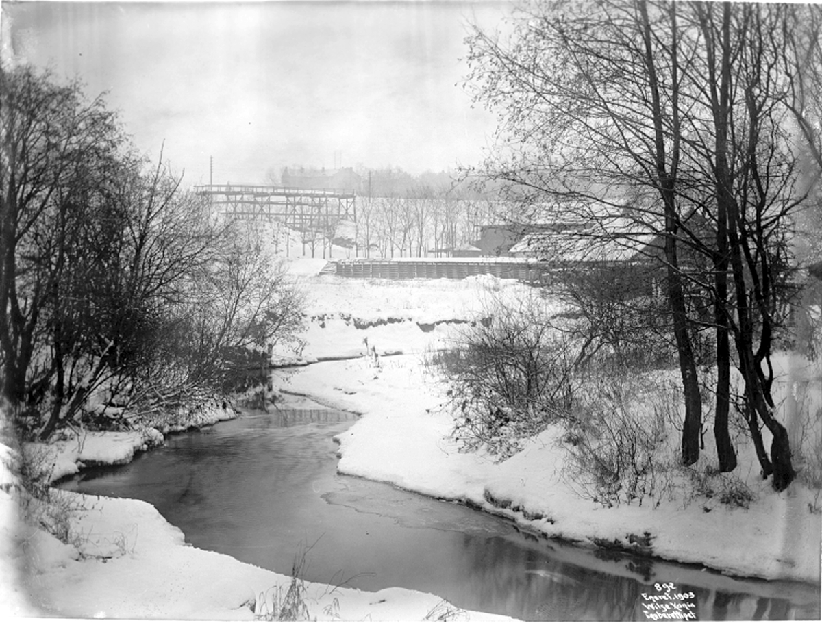 Anders Beer Wilse, Prot: Vinter - Loelven 1903