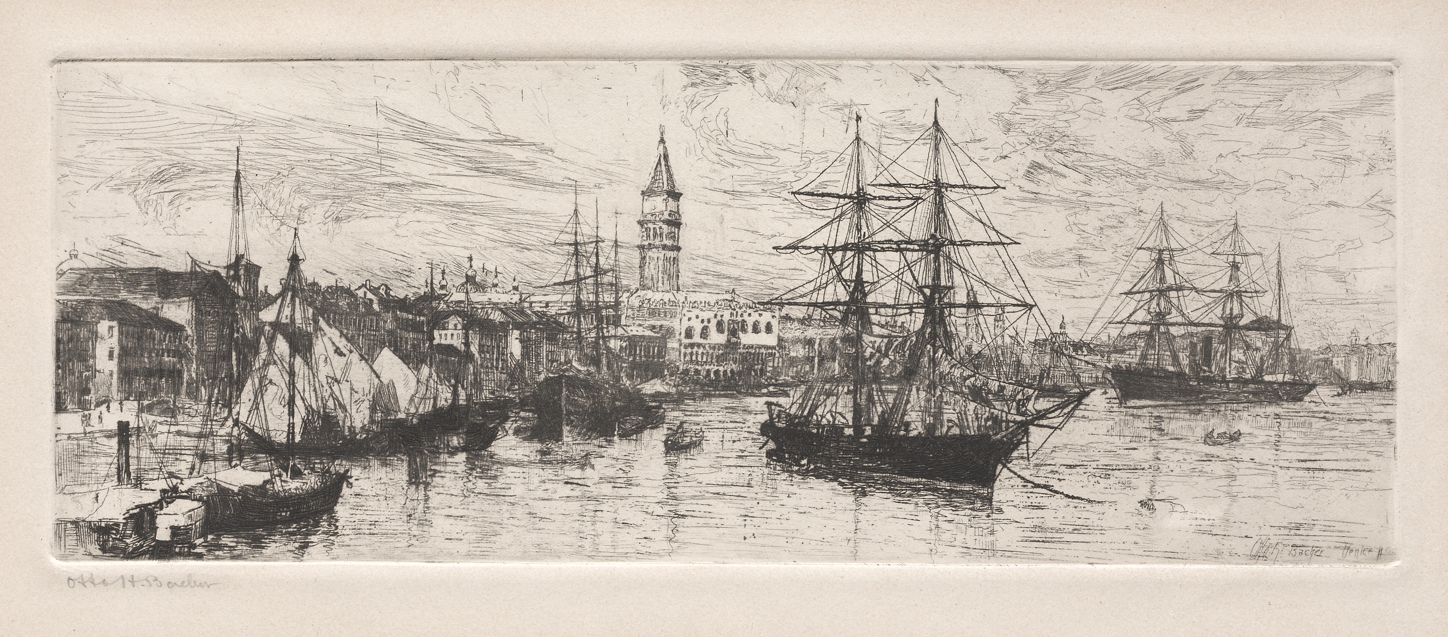 Otto H. Bacher, Shipping and the Ducal Palace