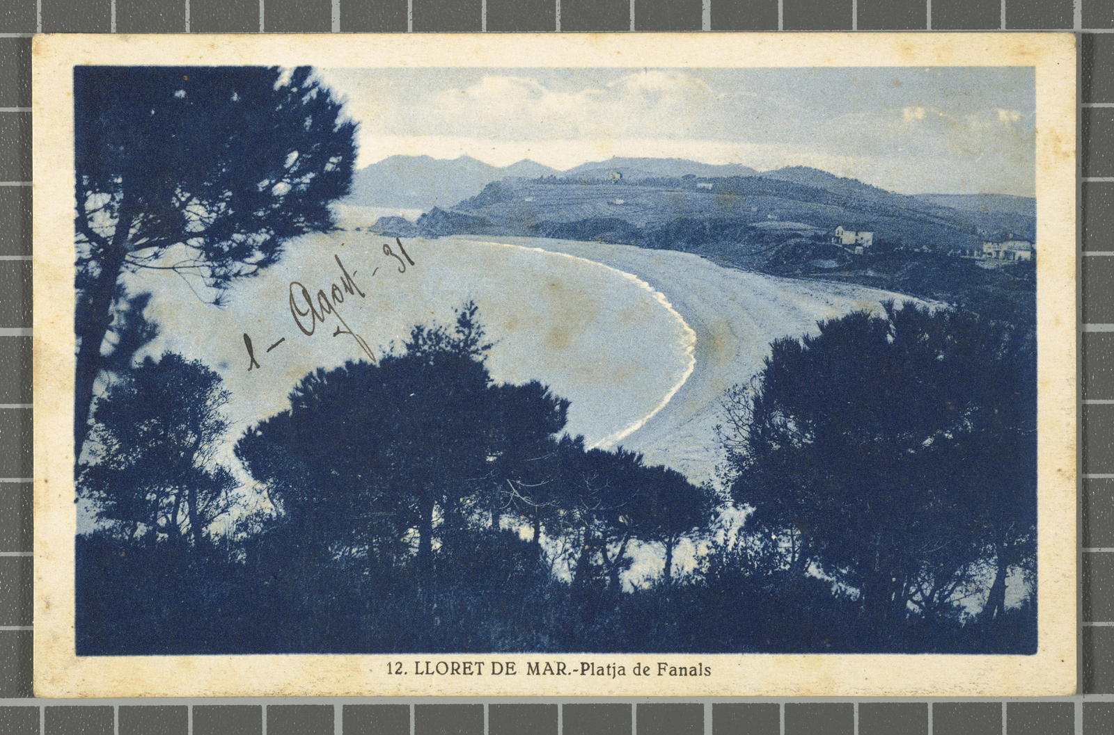 Desconegut, 12. Lloret de Mar.-Platja de Fanals