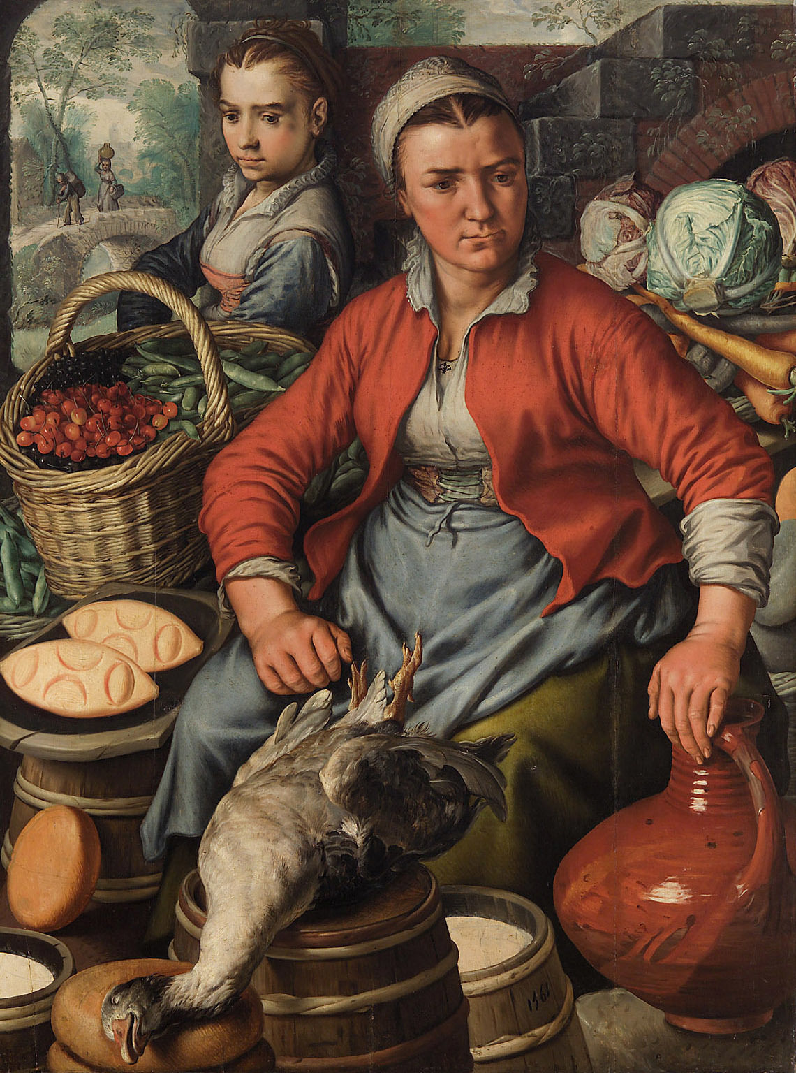 Joachim Beuckelaer, Market Woman