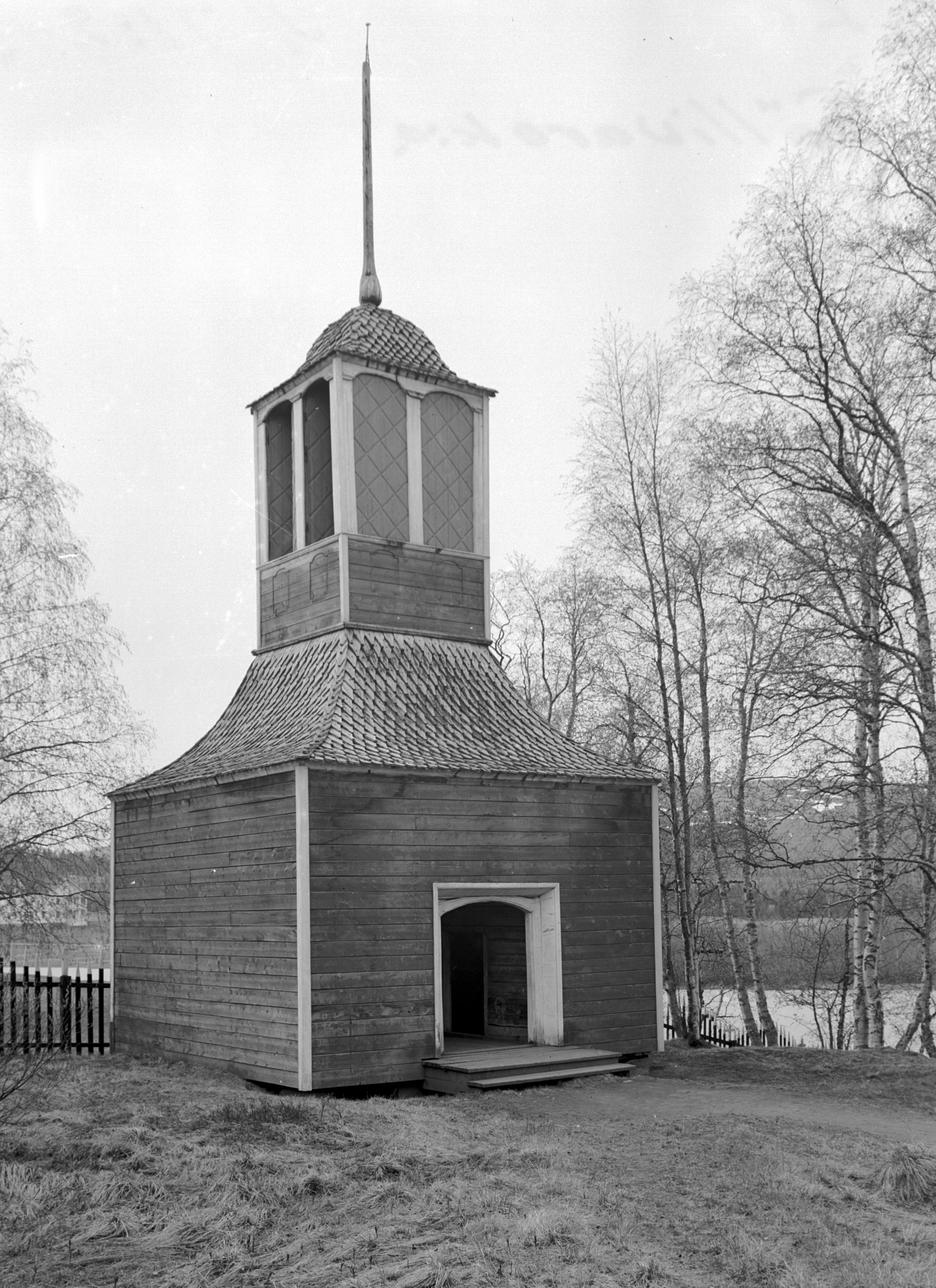 Iwar Anderson, Gällivare, gamla kyrkan