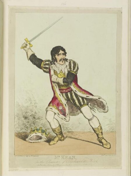 Cruikshank, George, Mr. Kean as Richard III