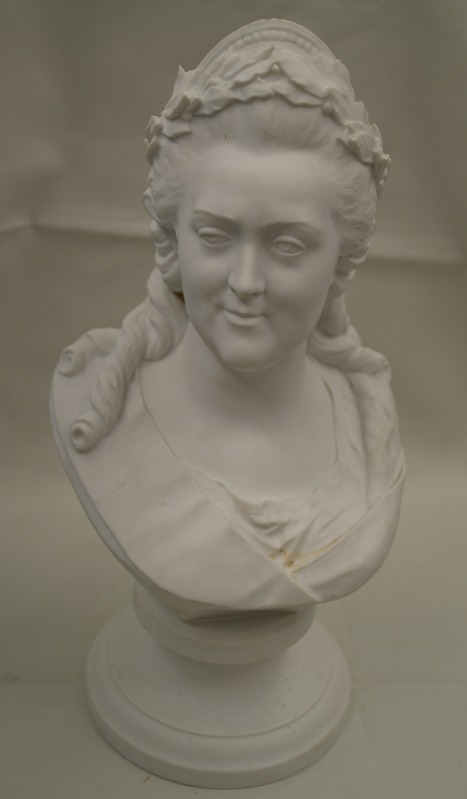 Unknown artist, Skulptuur. Vene keisrinna Katariina II portreebüst.