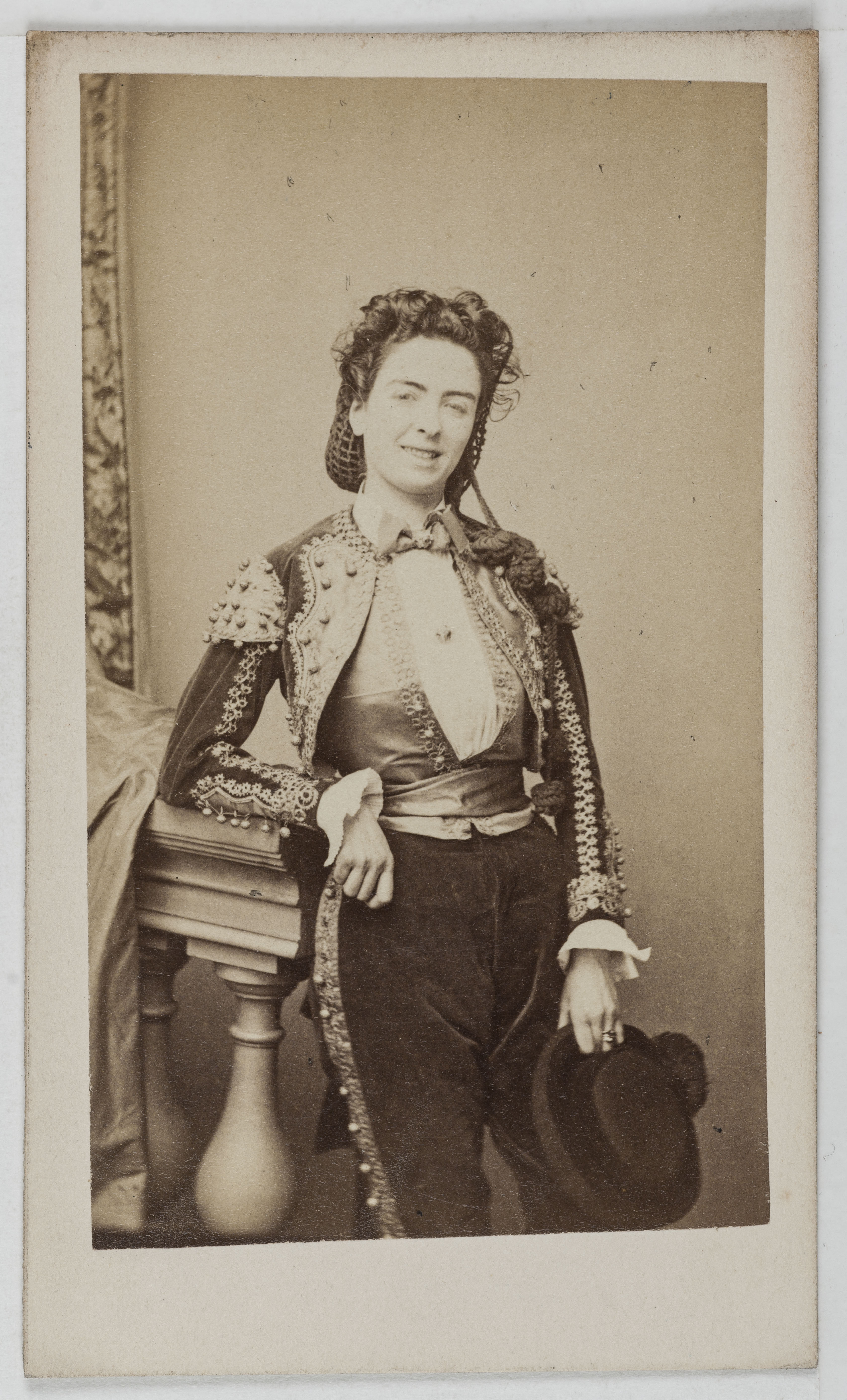 Ulric Grob, Portrait de Parent, danseuse au Théâtre des Bouffes Parisiens et au Théâtre de la Porte Saint Martin.