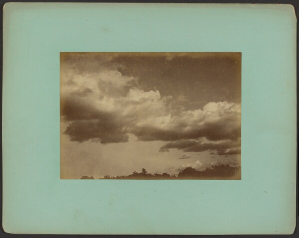 Unknown, [Cloud study]