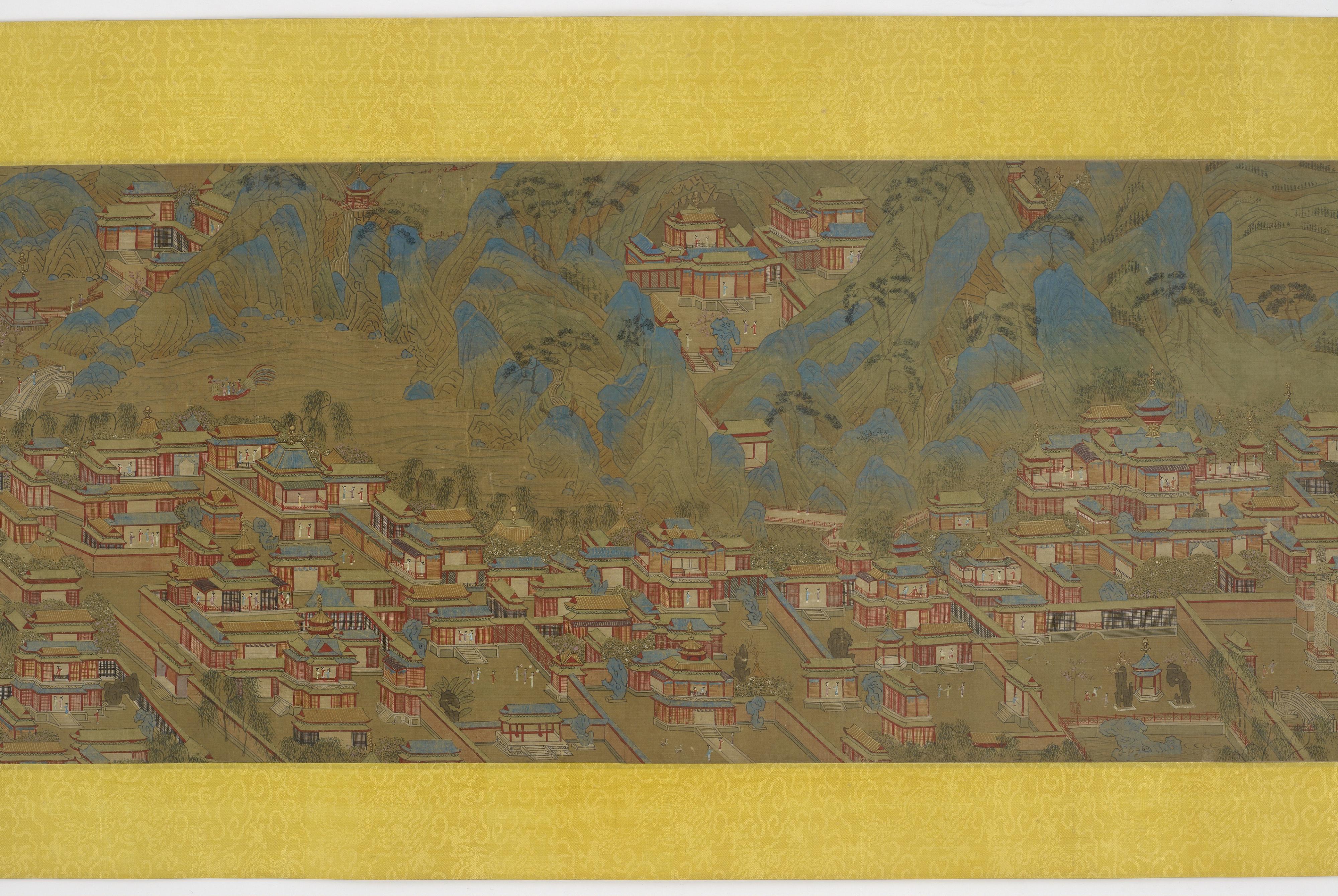 Formerly attributed to Zhao Boju, Imperial palaces