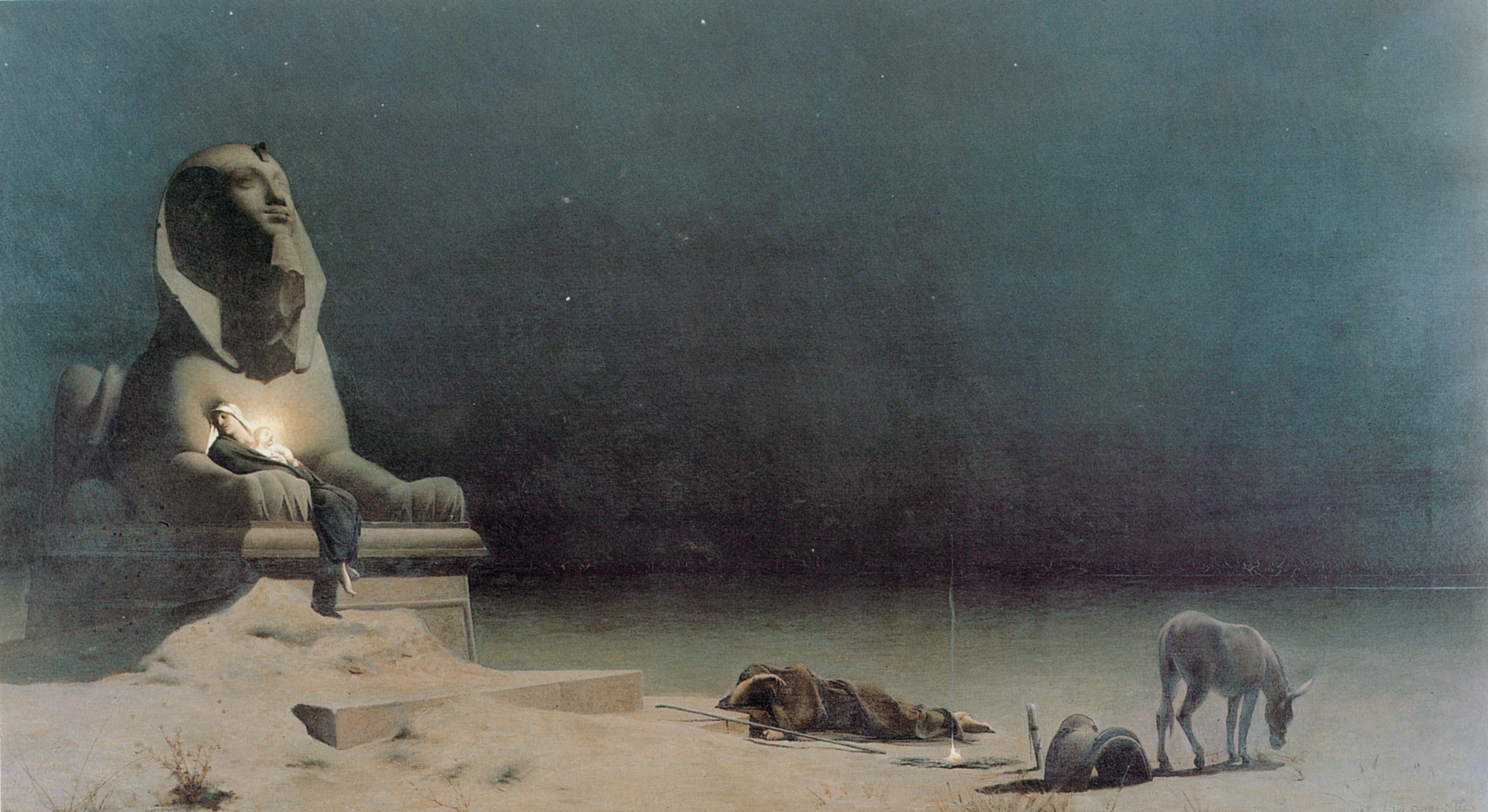 Luc-Olivier Merson, Rest on the Flight into Egypt