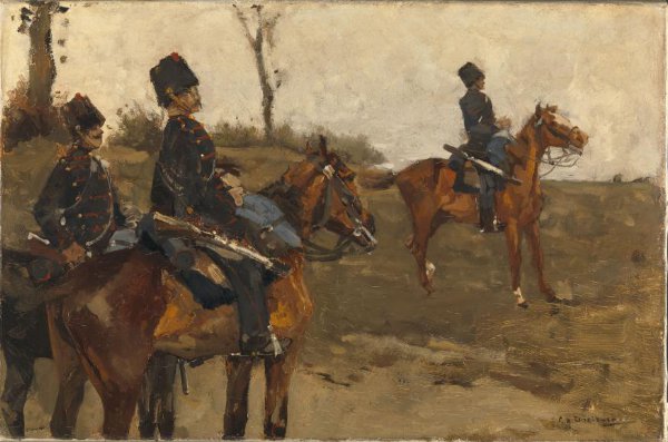 George Hendrik Breitner, Hussars