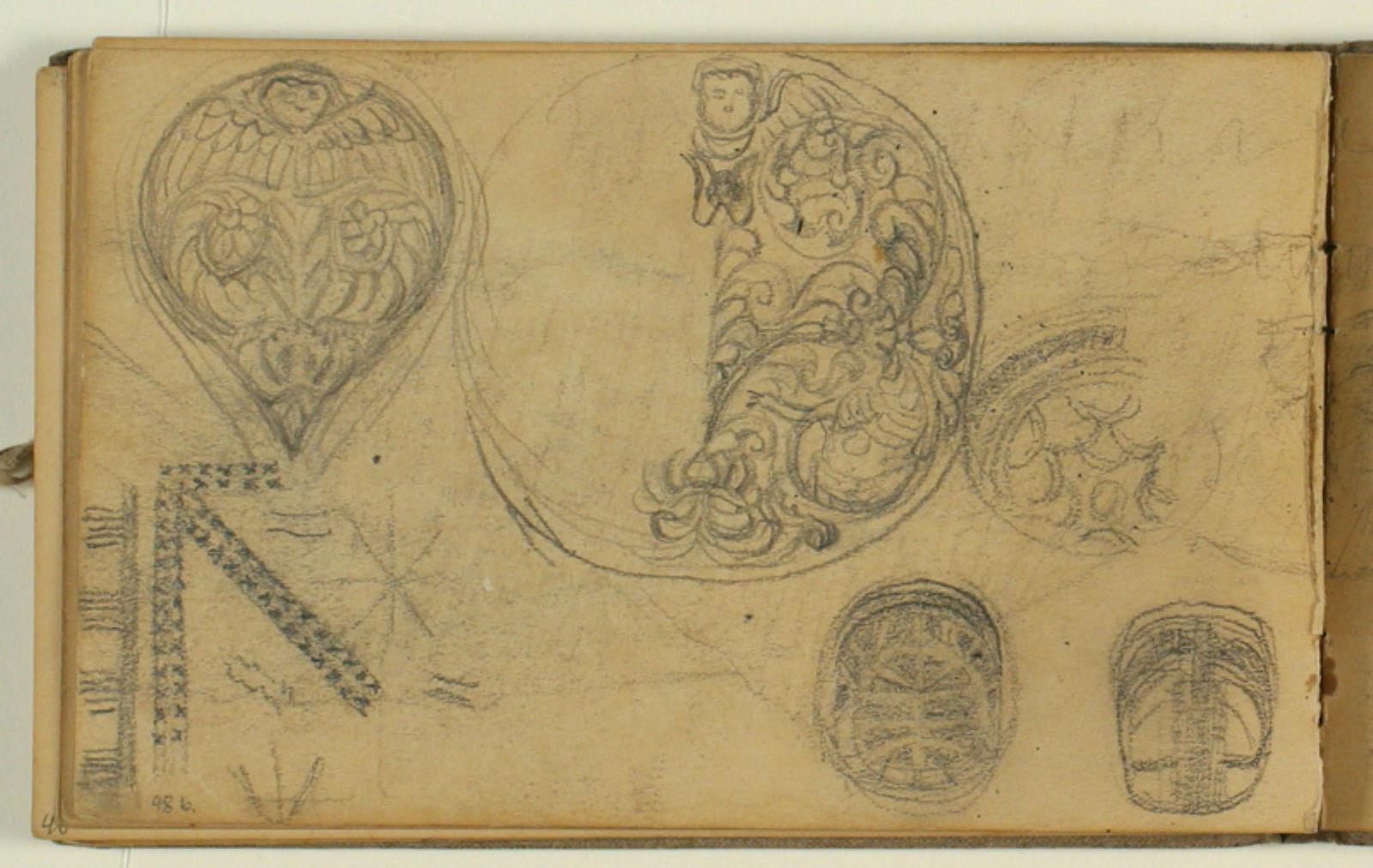 Niels Larsen Stevns, Ornamentstudier