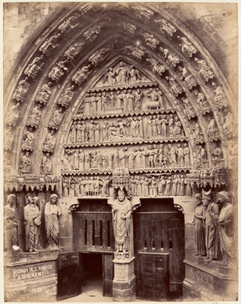 Unknown, [Portal of North Doorway - Reims Cathedral]
