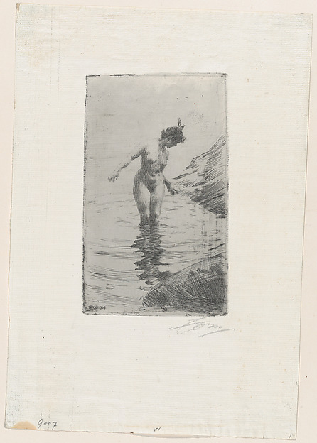 Anders Zorn, Rings of Water II (Cercles d'Eau II)