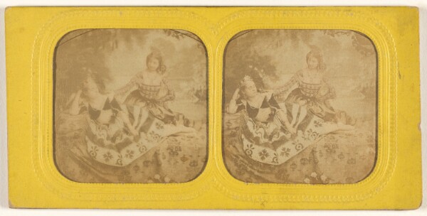 Unknown, [Genre scene: a queen with her maidservant]