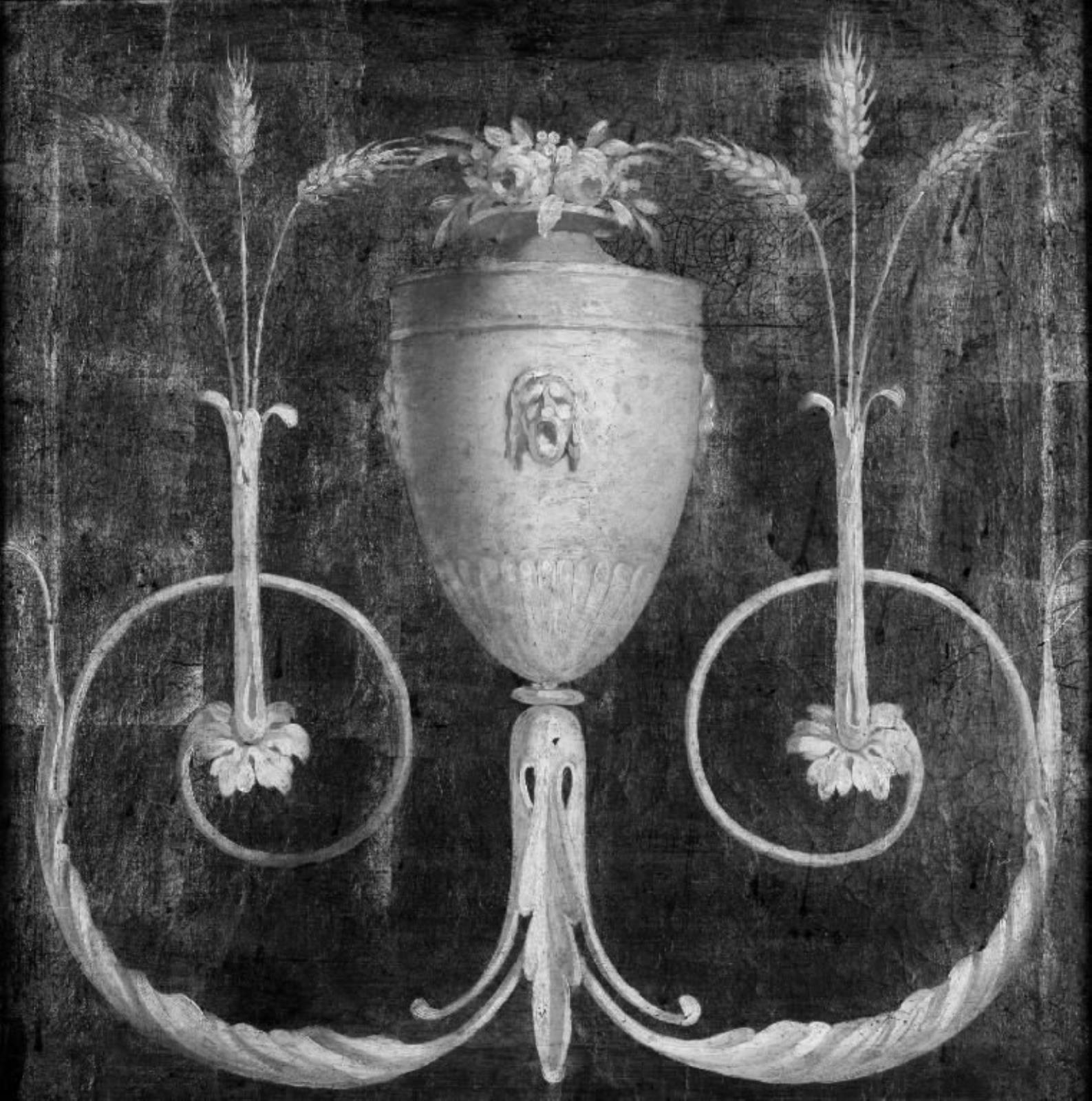 Nicolai Abildgaard, Ornamentalt felt, antagelig vægdekoration