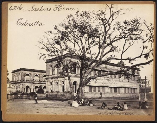 Francis Frith, Sailors Home. Calcutta