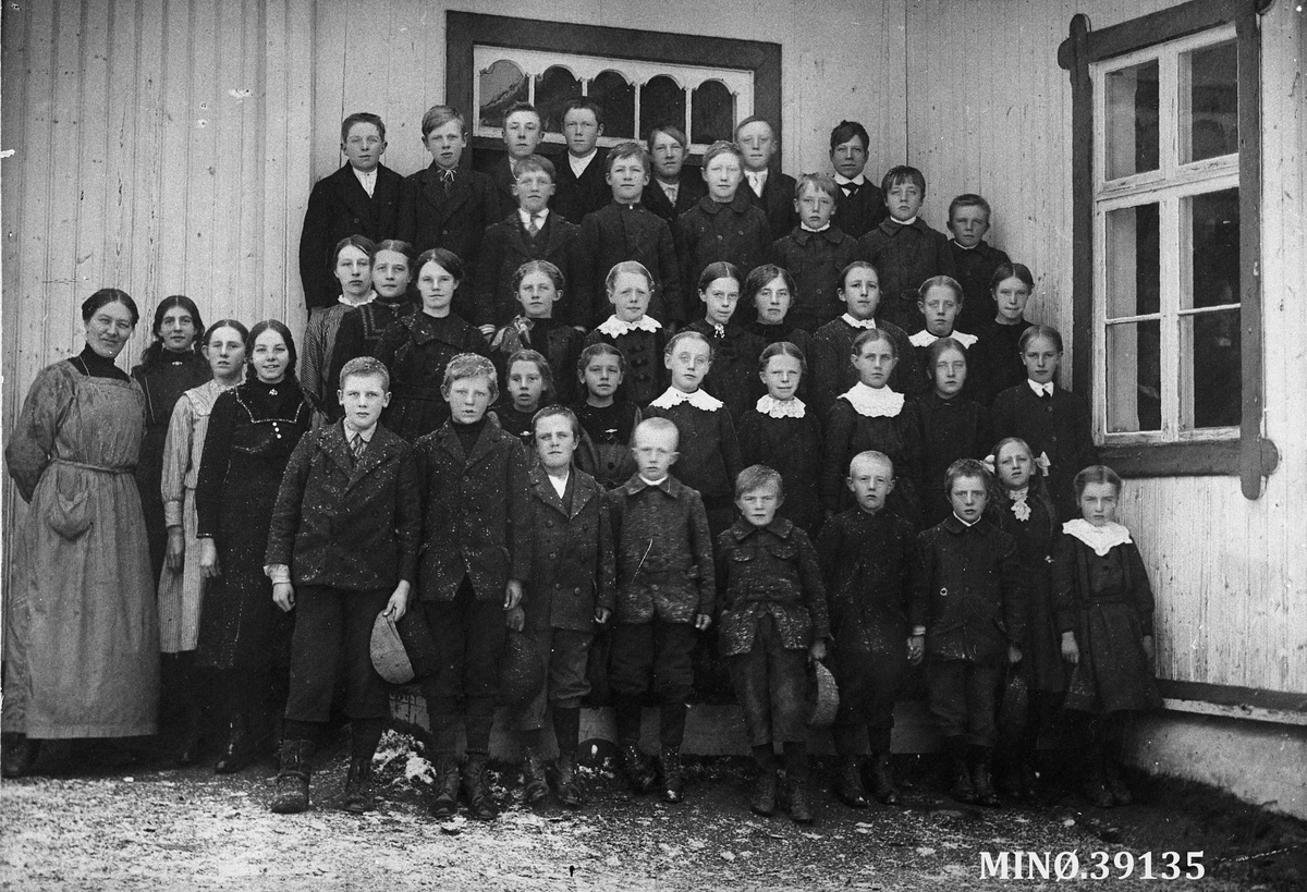 Ukjent, Grimsbu skole 1917