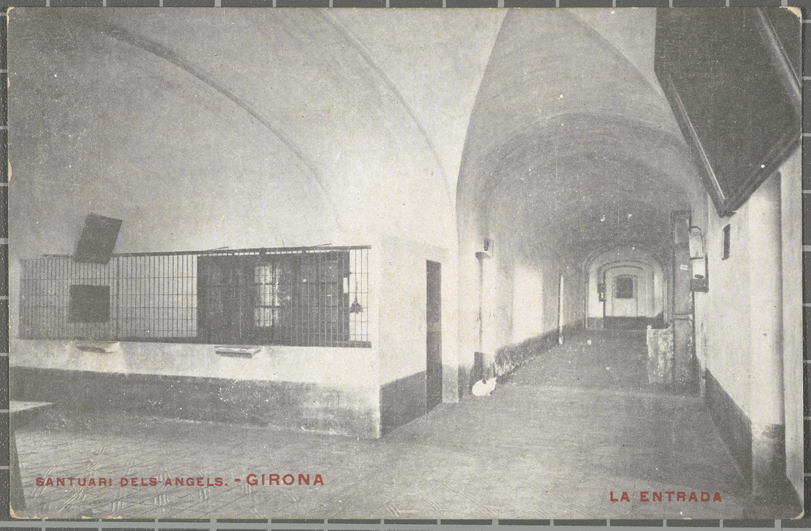 Desconegut, Santuari dels Àngels.-Girona. La entrada