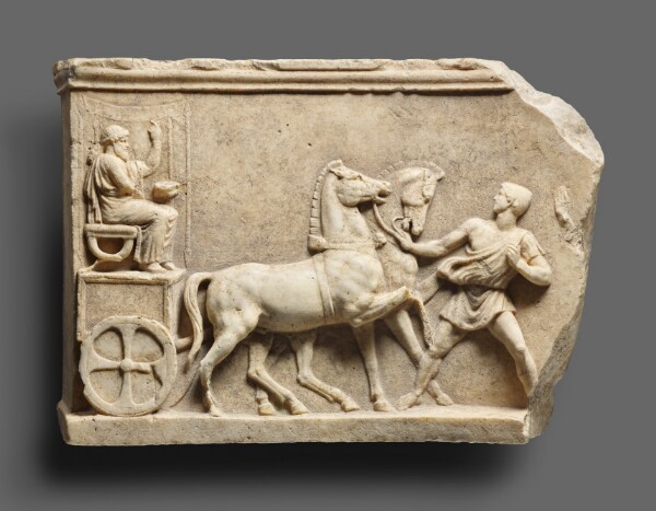 Unknown, Furniture Support with a Statue Procession