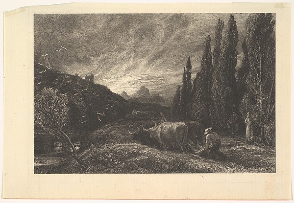 Samuel Palmer, The Early Ploughman