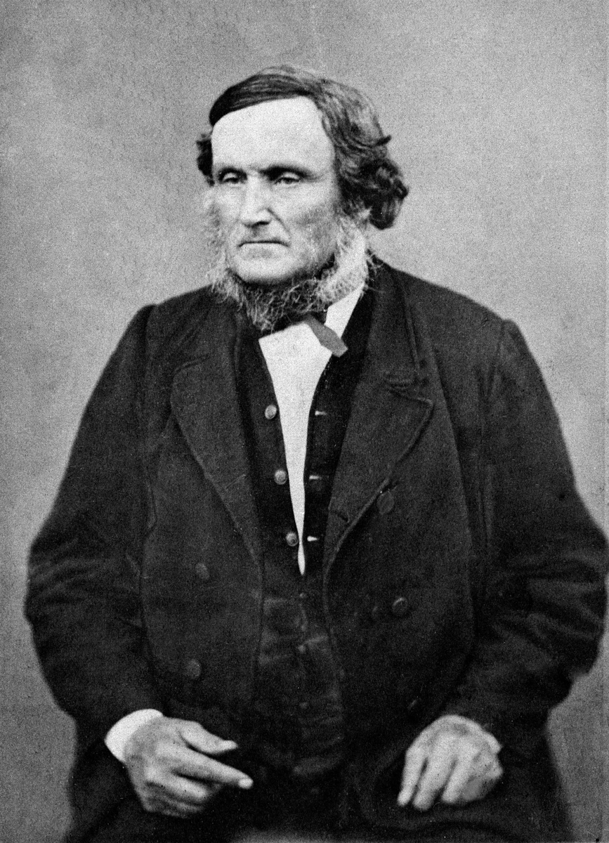 Anno Domkirkeodden, Portrett, Thore Bjerke (1815-1887), Nerkvern, Brumunddal.