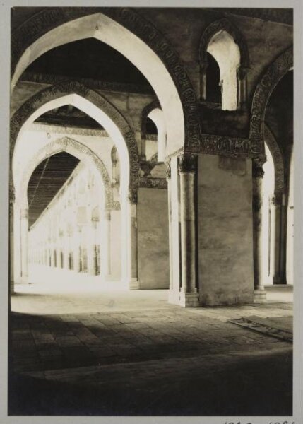 K.A.C. Creswell, Arcades on northeast side of the mosque of Ahmad ibn Tulun, Cairo