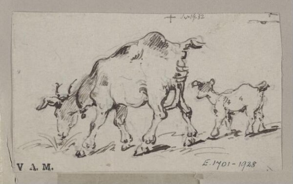 George Chinnery, A goat and kid