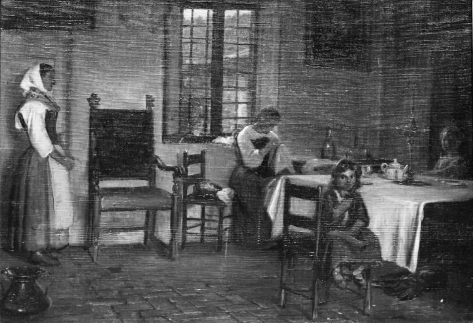 Wilhelm Marstrand, Italiensk stue