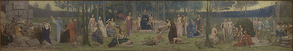 Pierre Puvis de Chavannes, The Allegory of the Sorbonne