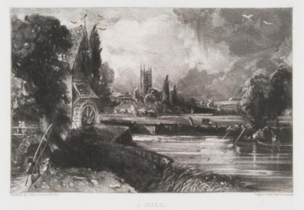 Constable, John RA, A Mill