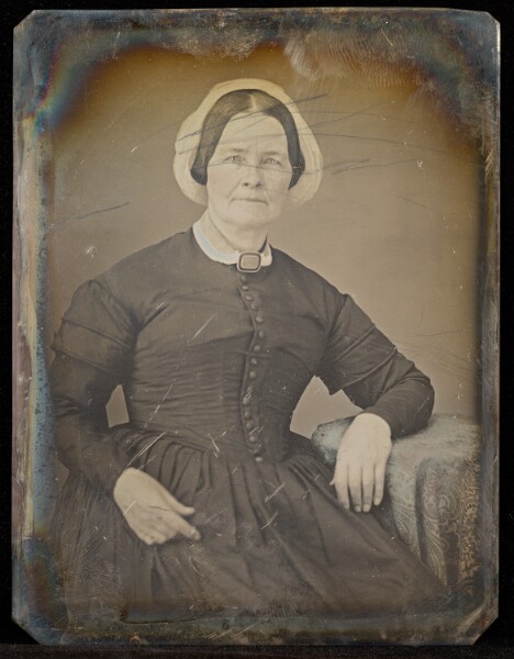 Jacob Byerly, [Portrait of an Elderly Woman in Matron Cap]
