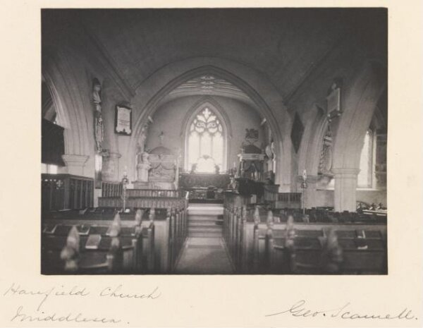 Scamell, George (Mr), National Photographic Record and Survey
