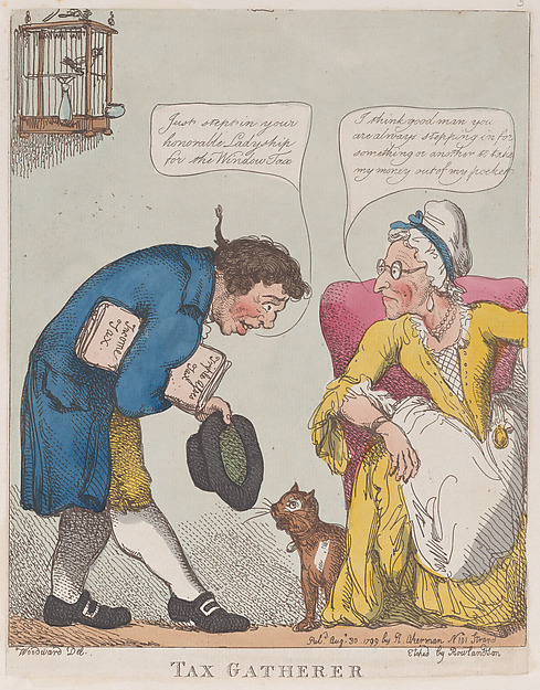 Thomas Rowlandson, Tax Gatherer