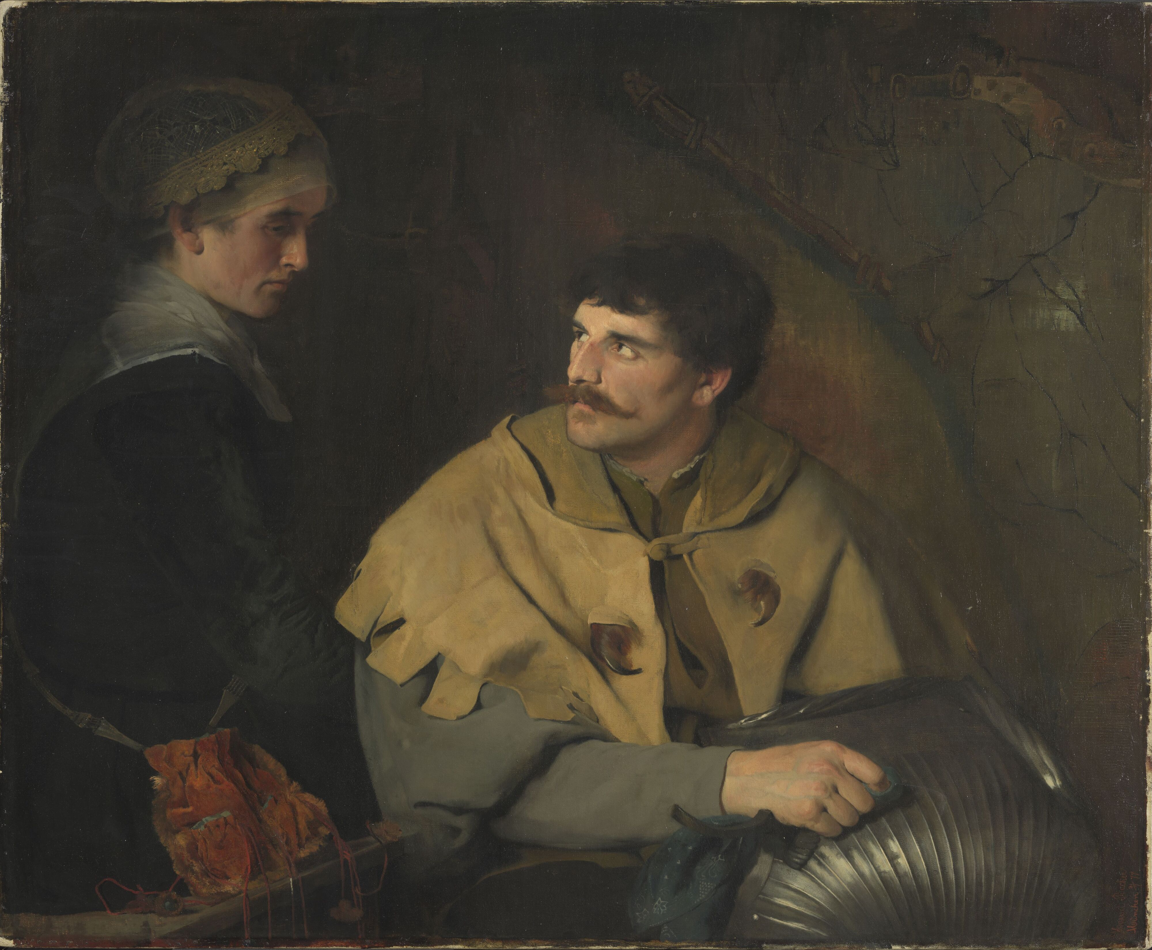 Harriet Backer, In the Servants' Quarters