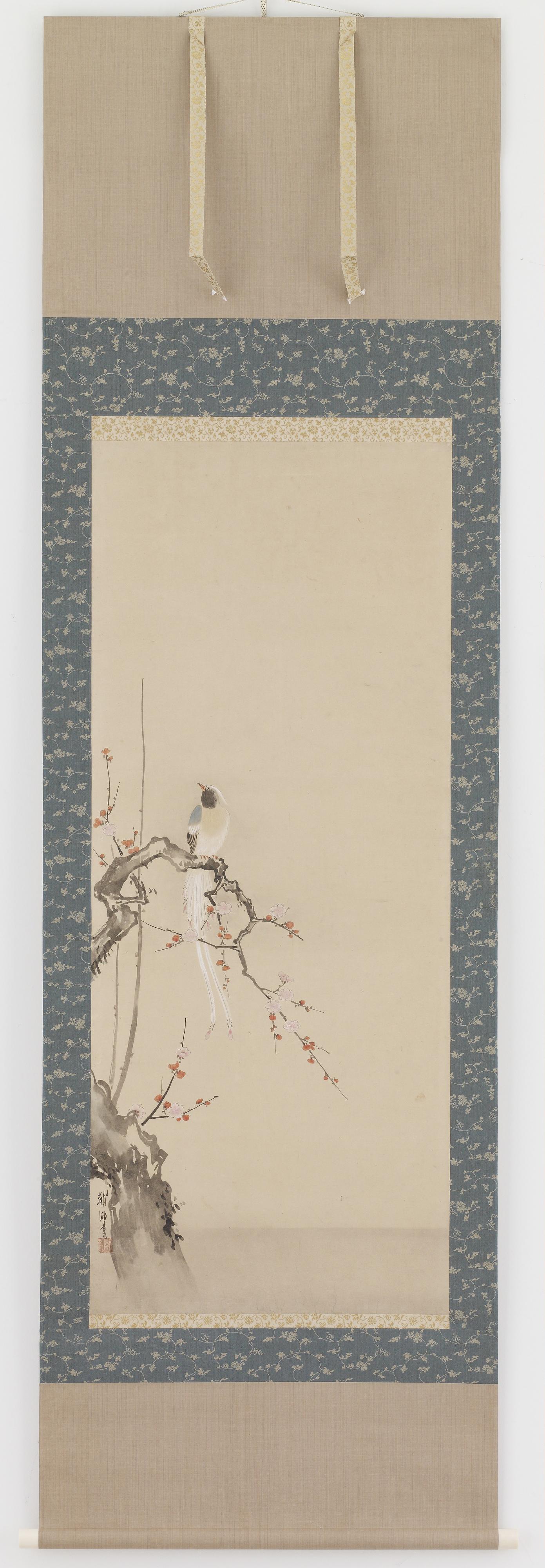 Hanabusa Itcho, Bird and plum blossoms