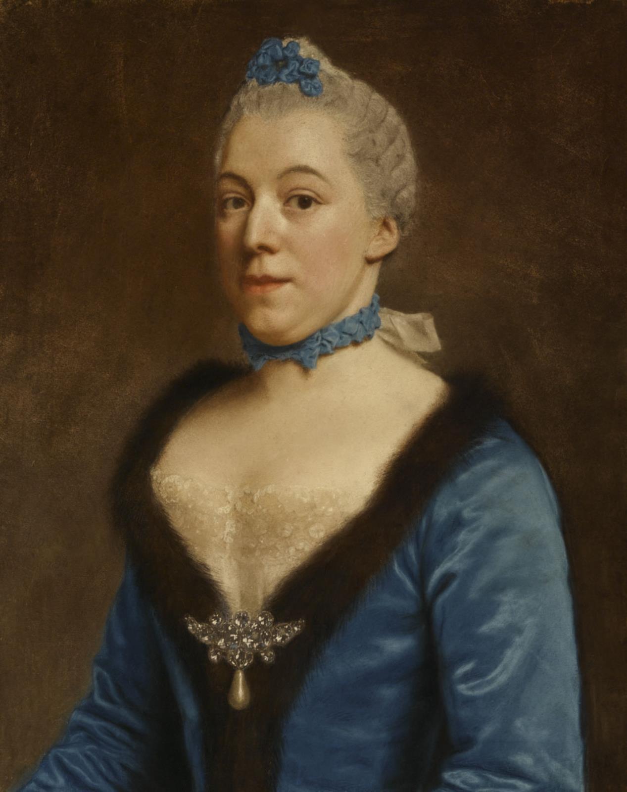 Jean-Étienne Liotard, Portrait of Clara Magdalena Dedel (1727-1778) (copy)