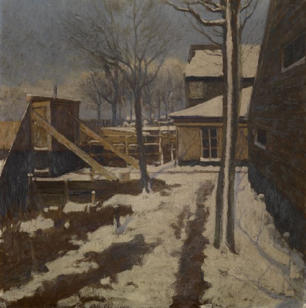 Charles Mertens, Snow on Linkeroever